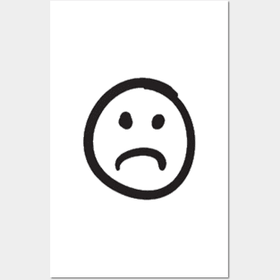 Sad Face Posters and Art